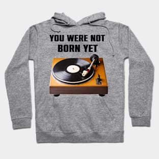 Retro Turntable Old School Funny Vintage Gift Hoodie